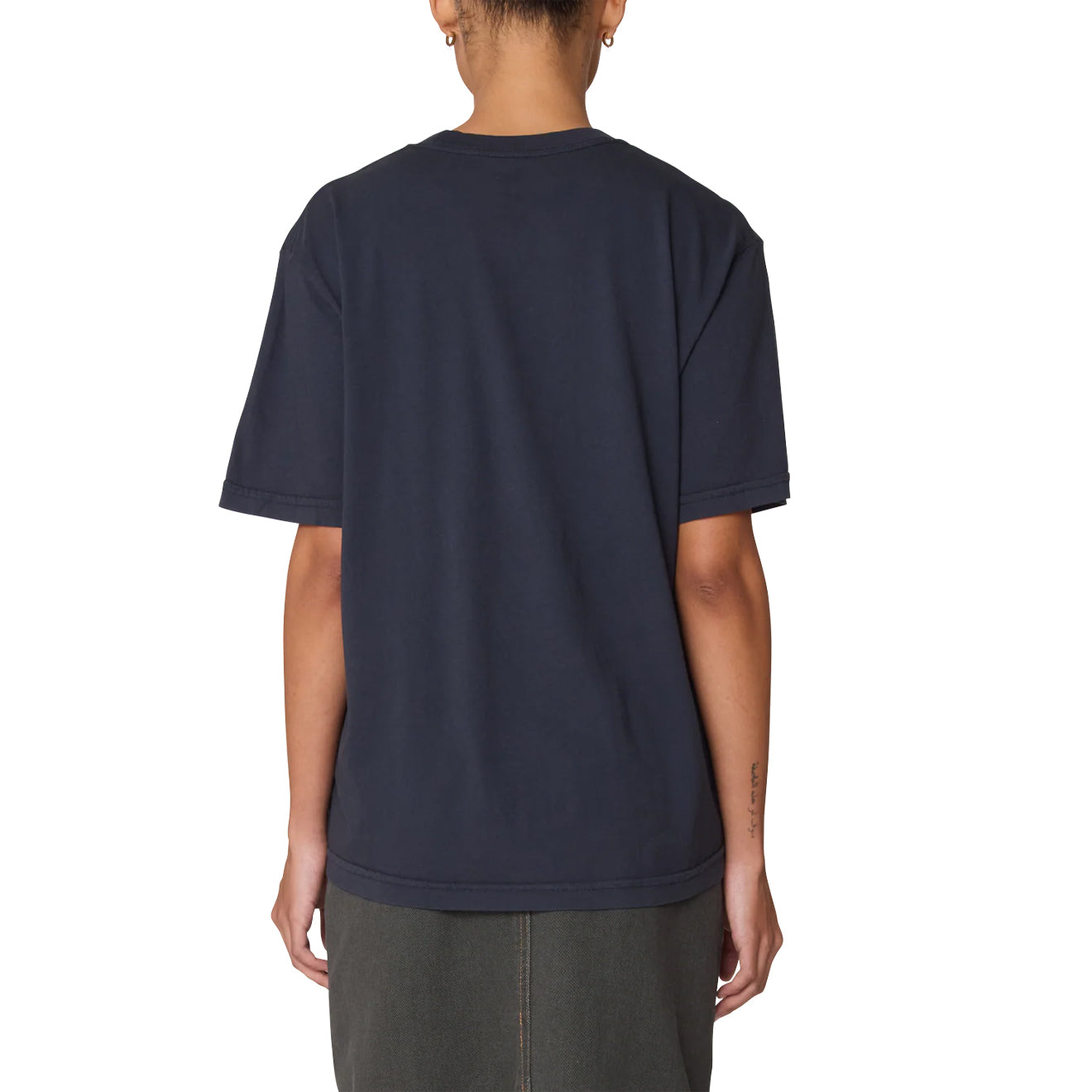 Obey Womens Firework Type Black - pam pam 