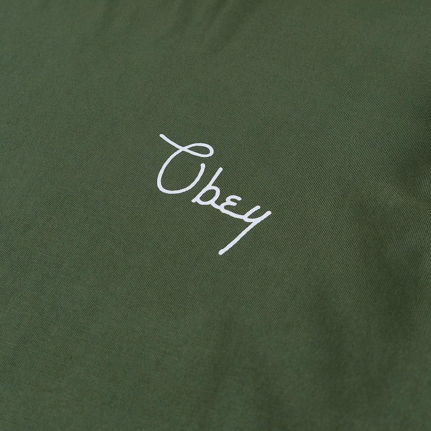 Obey Womens Scripty Cities Bronze Green - pam pam 