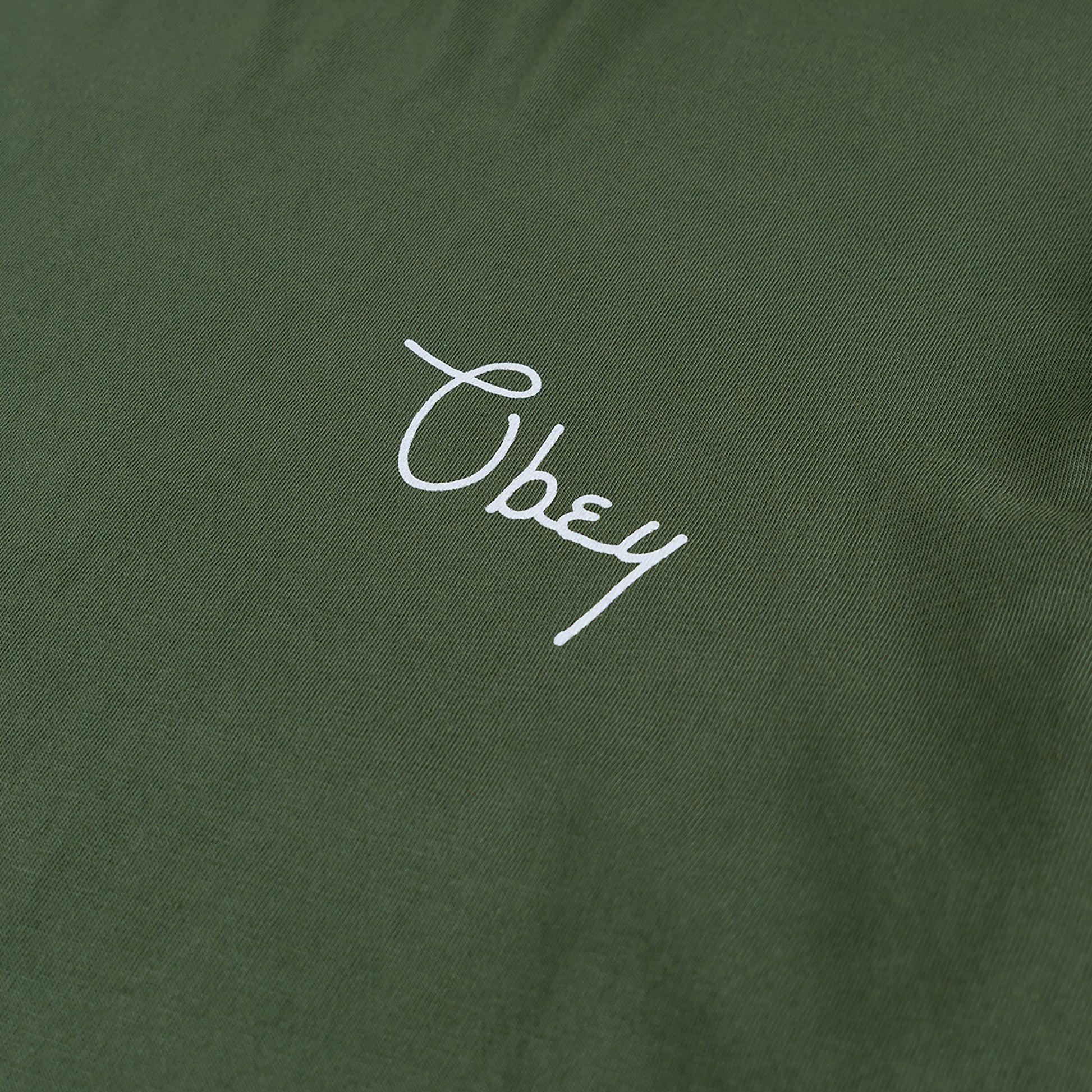 Obey Womens Scripty Cities Bronze Green - pam pam 