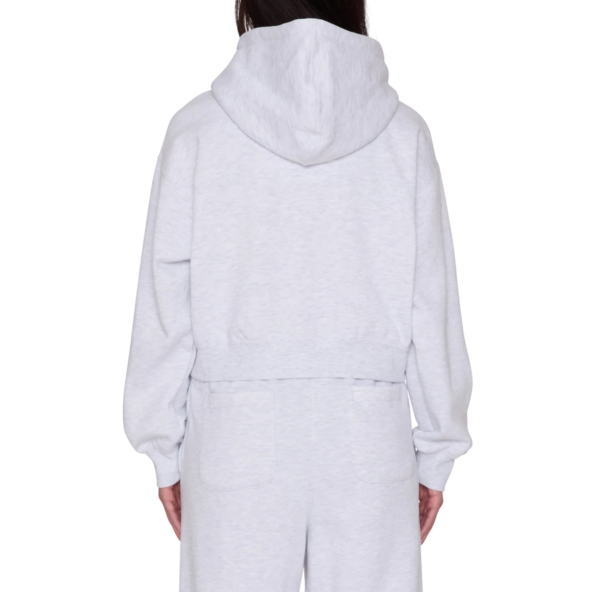 Obey Womens Speed Star Zip Up Ash Heather Grey