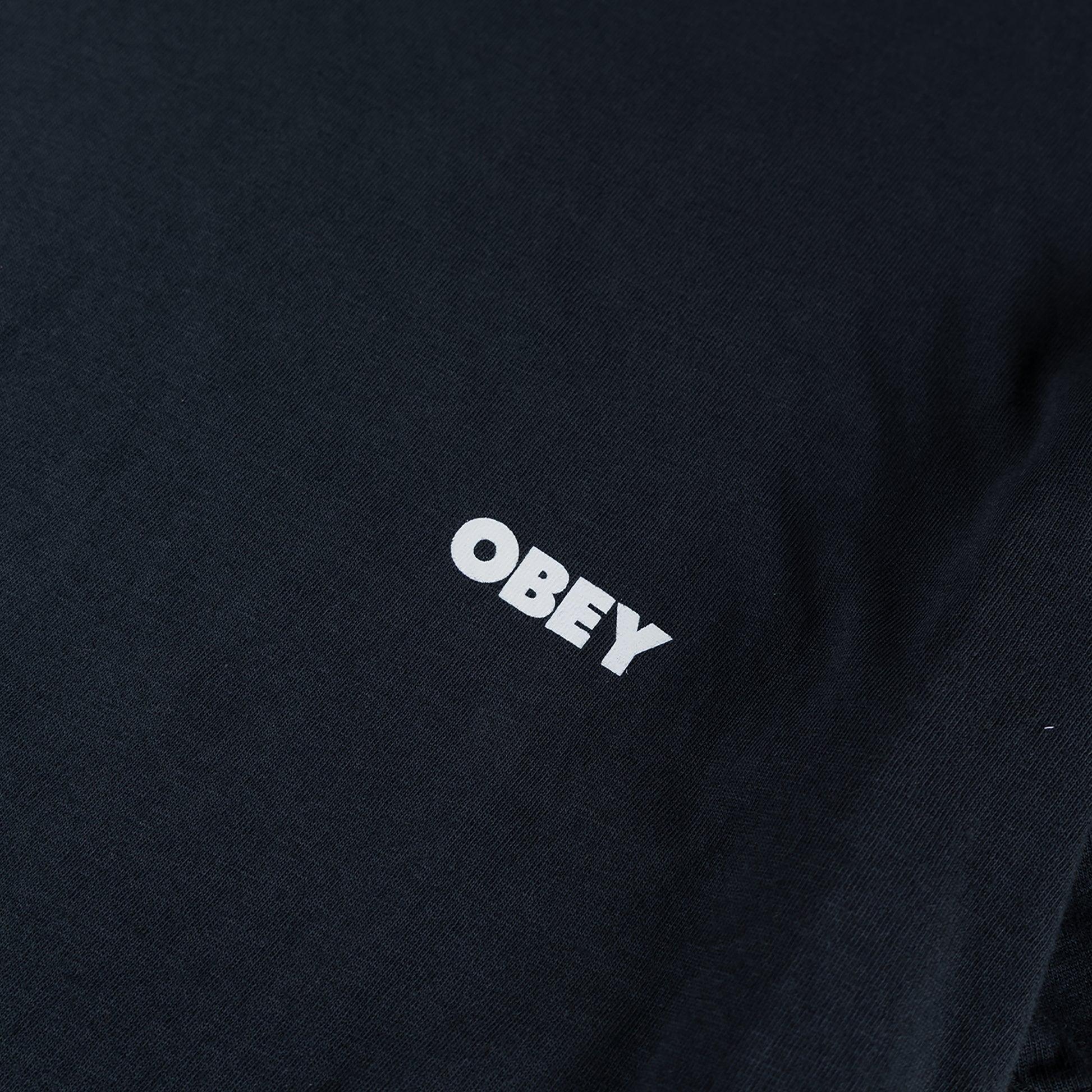 Obey Womens Visual Studios Tee Black - pam pam 