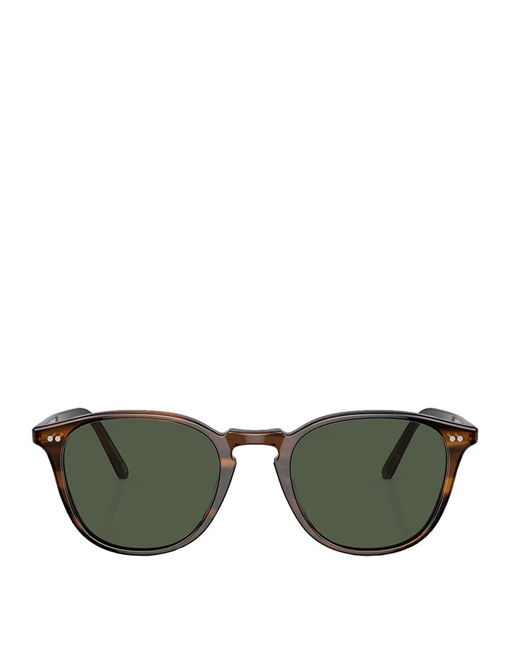 Oliver Peoples Forman L.A OV5414SU Sunglasses Tuscany Tortoise / Green Lens - pam pam
