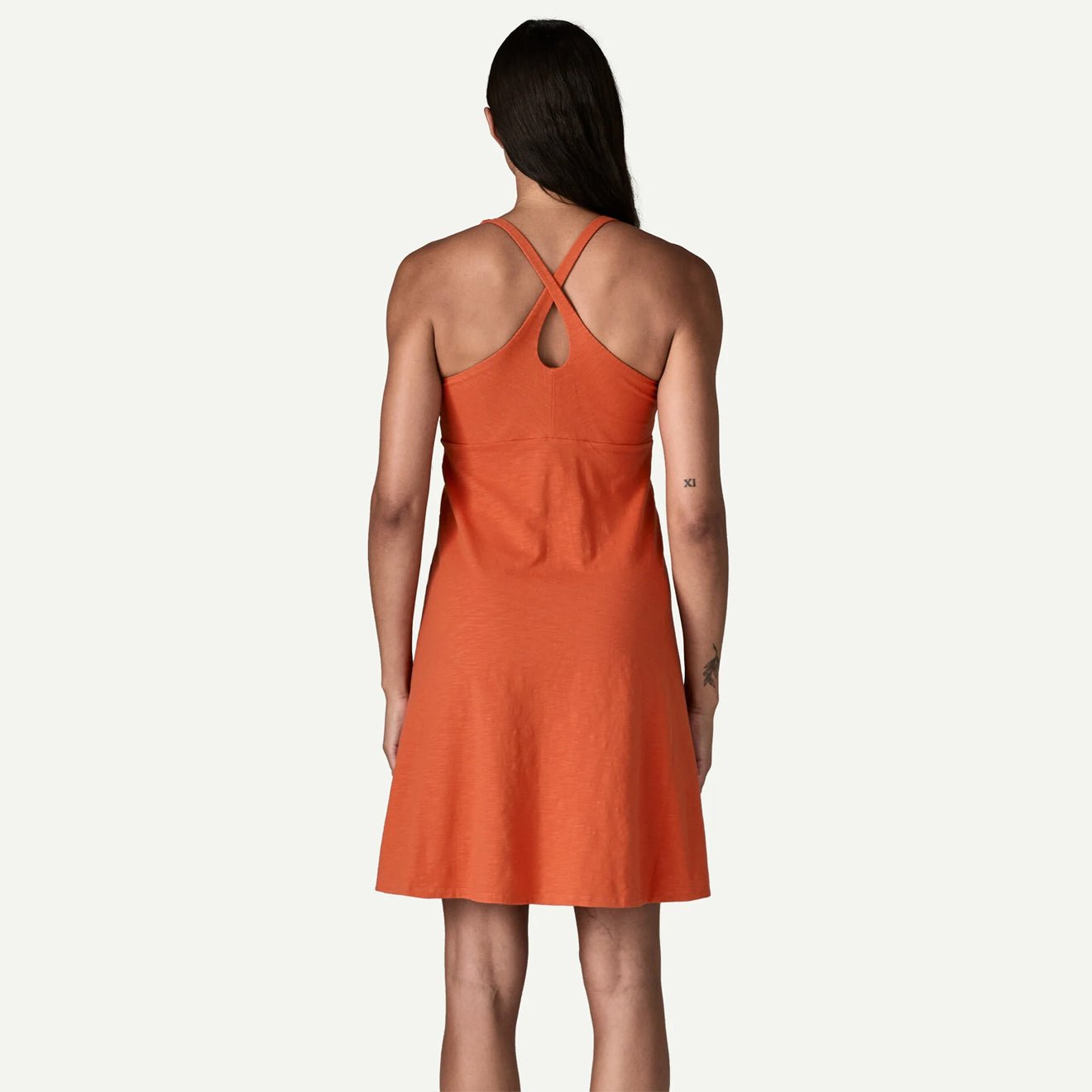 Patagonia Womens Amber Dawn Dress Earthen Thin Ice