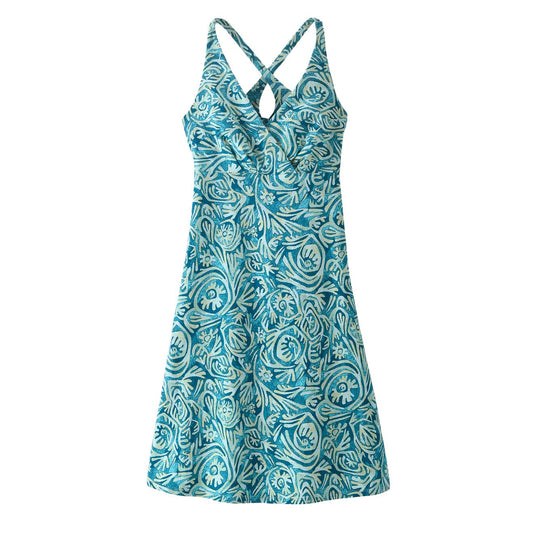 Patagonia Womens Amber Dawn Dress Earthen Thin Ice
