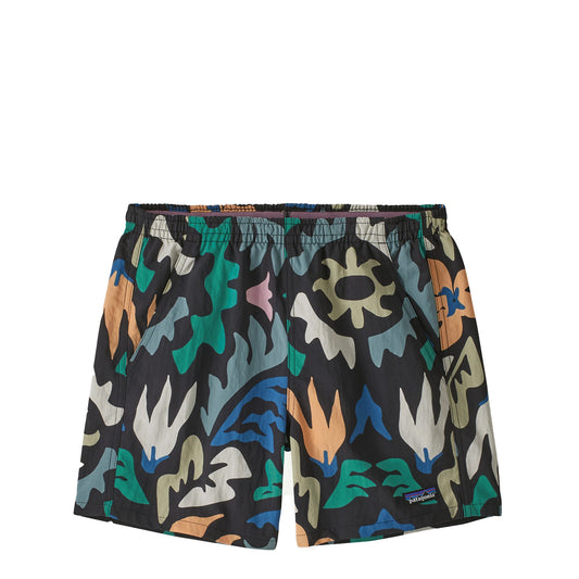 Patagonia Womens Baggies Shorts 5 in. Kaleido Black