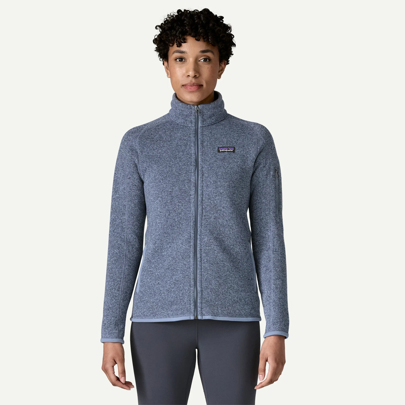 Patagonia Womens Better Sweater Fleece Jacket Barnacle Blue - pam pam 