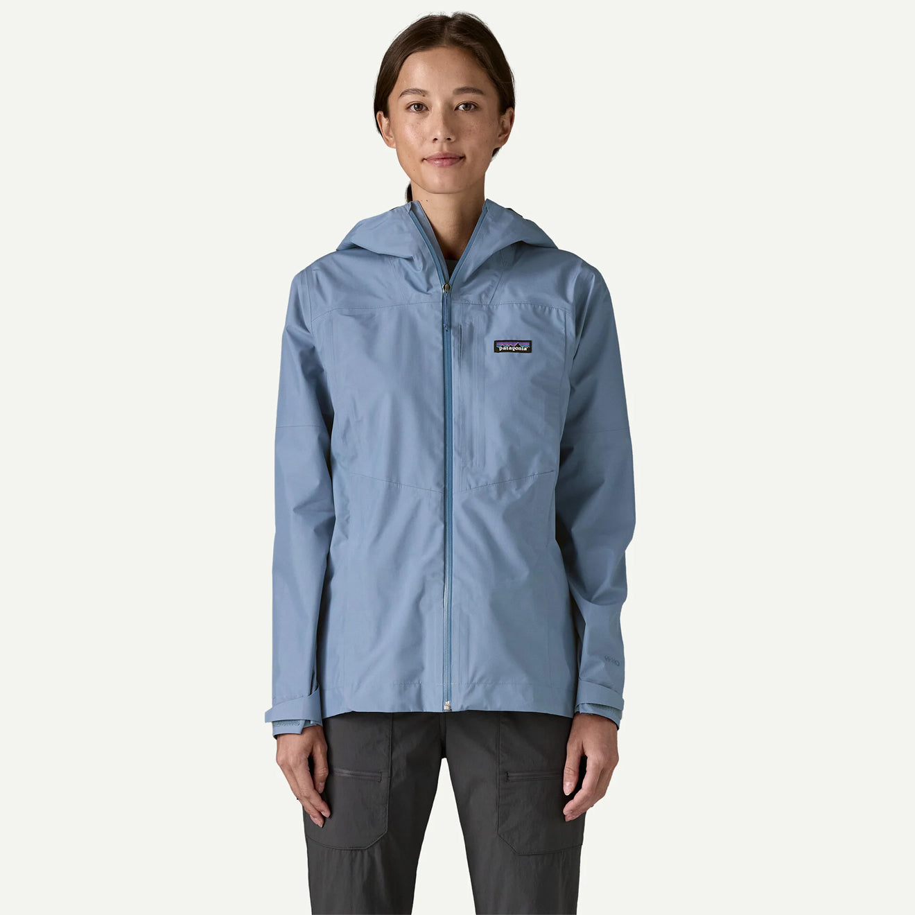 Patagonia Womens Boulder Fork Rain Jacket Barnacle Blue - pam pam 