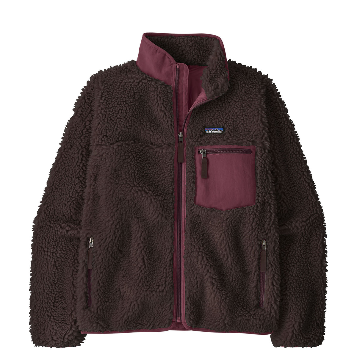 Patagonia Womens Classic Retro-X Fleece Jacket Den Brown