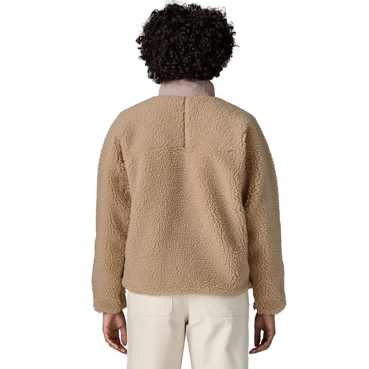 Patagonia Womens Classic Retro-X Fleece Jacket Oar Tan