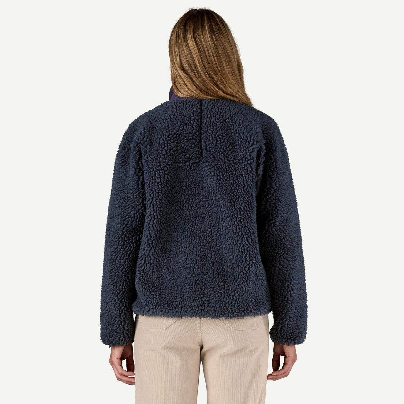 Patagonia Womens Classic Retro-X Fleece Jacket Sunken Blue - pam pam 