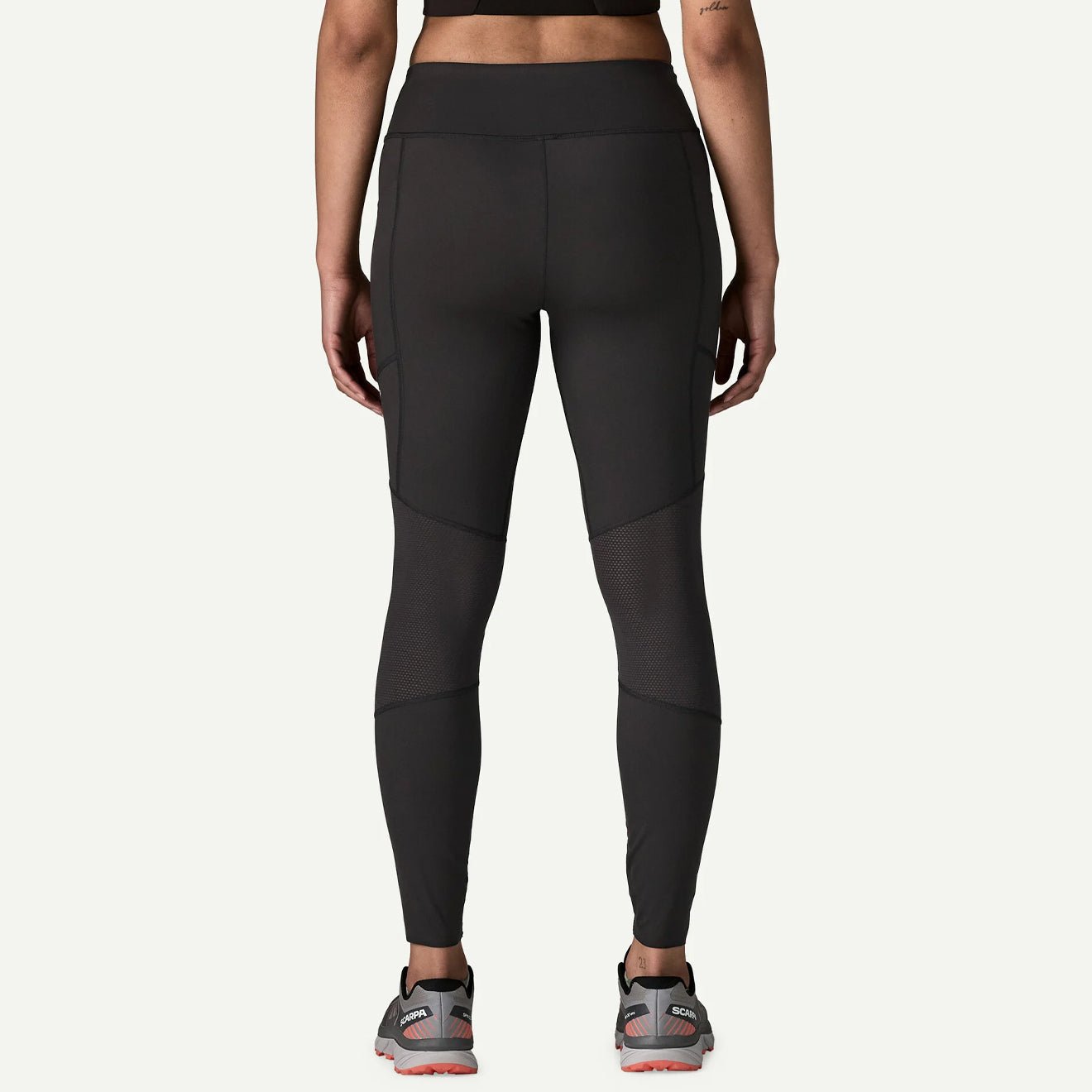 Patagonia Womens Endless Run 7/8 Tights Black