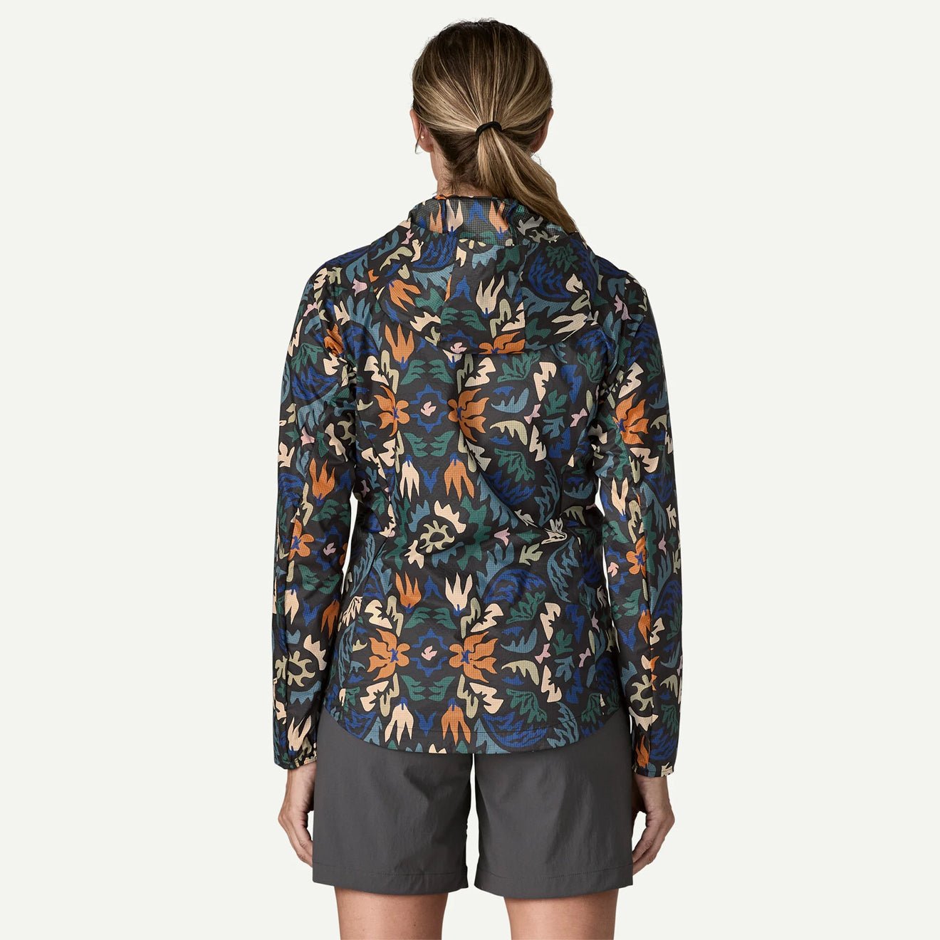 Patagonia Womens Houdini Jacket Kaleido Black