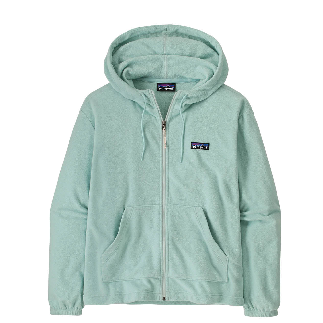Patagonia Womens Micro D Fleece Hoody Virtually Blue - pam pam 