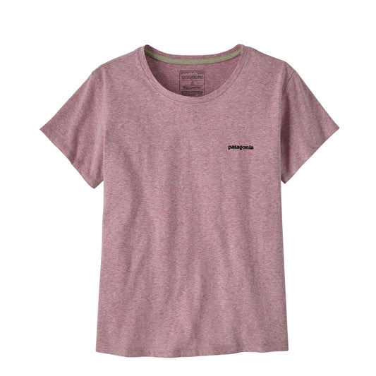 Patagonia Womens P-6 Logo Responsibili-Tee Quiet Violet