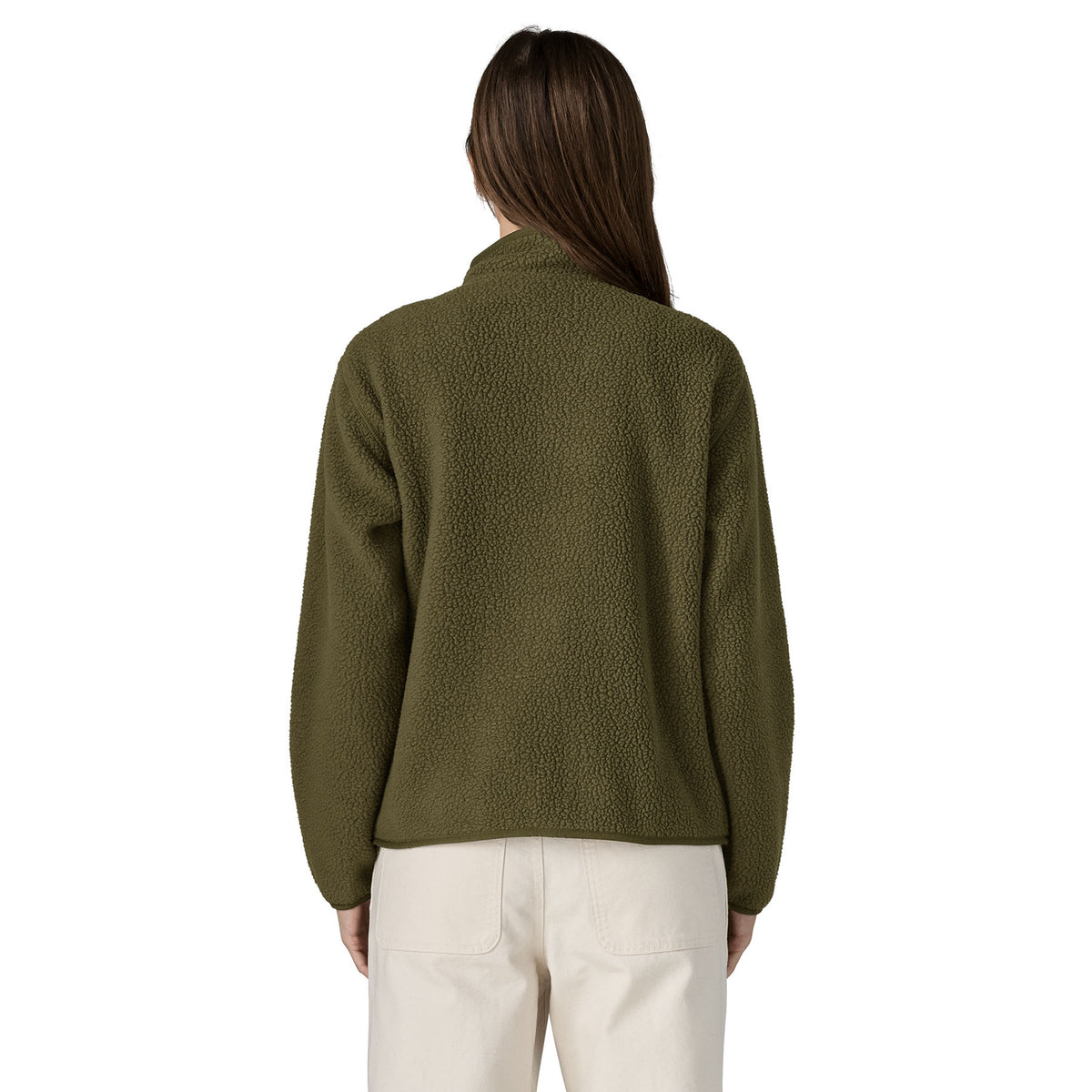 Patagonia Womens Retro Pile Fleece Jacket Basin Green