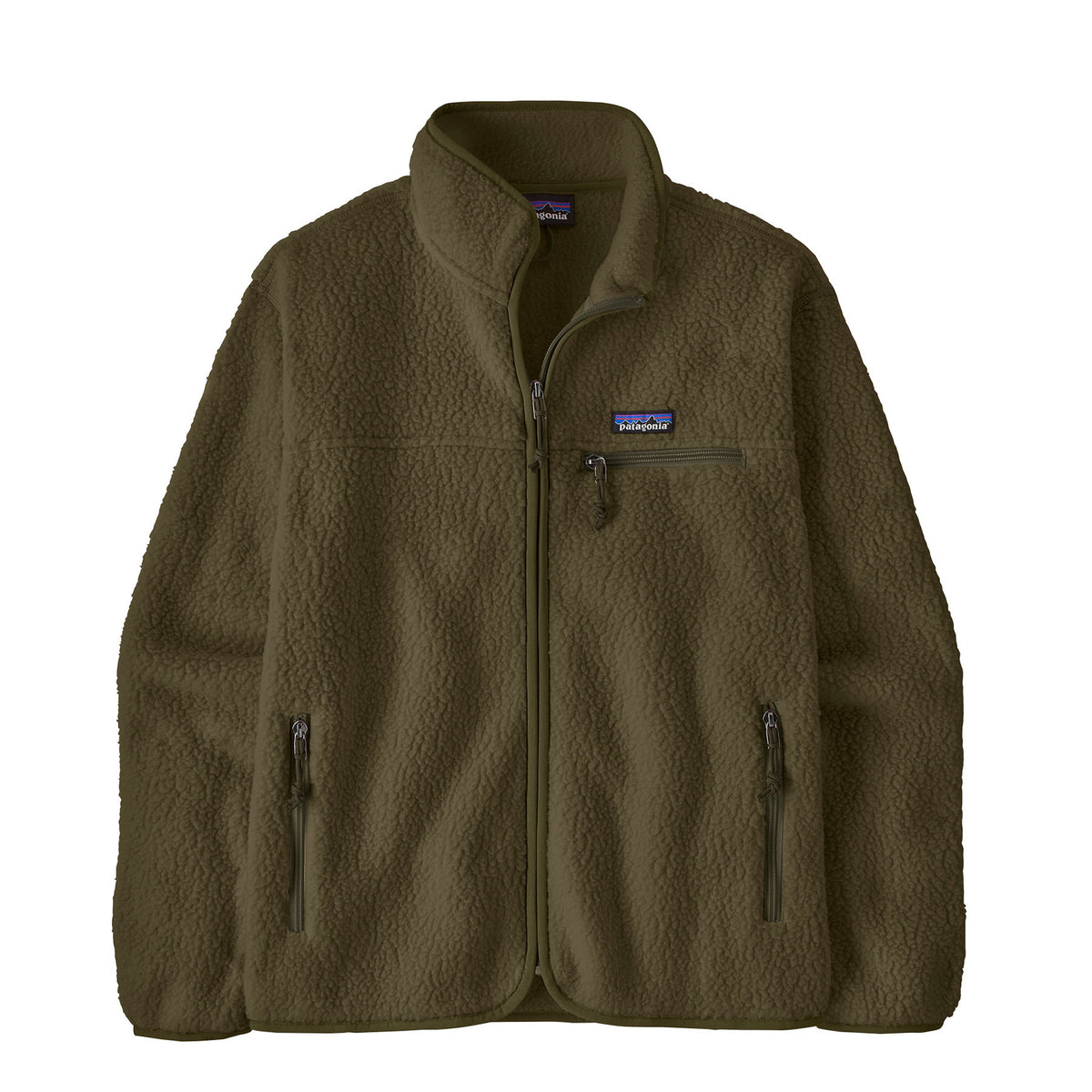 Patagonia Womens Retro Pile Fleece Jacket Basin Green