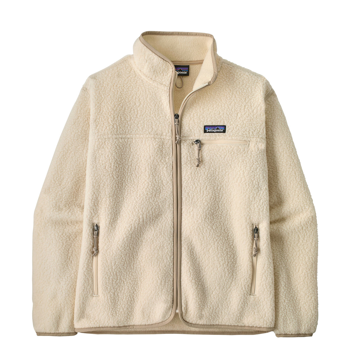 Patagonia Womens Retro Pile Fleece Jacket Natural