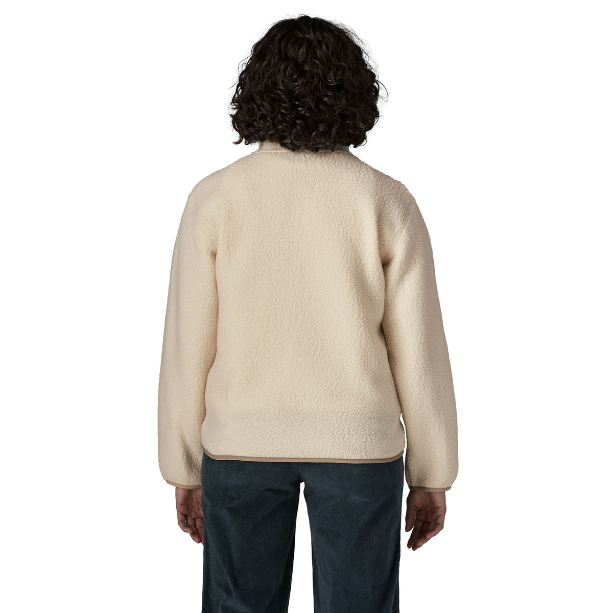 Patagonia Womens Retro Pile Fleece Jacket Natural