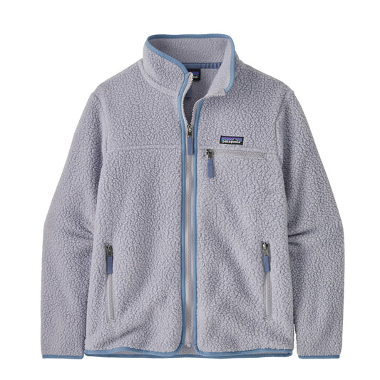 Patagonia Womens Retro Pile Fleece Jacket Permafrost Purple - pam pam