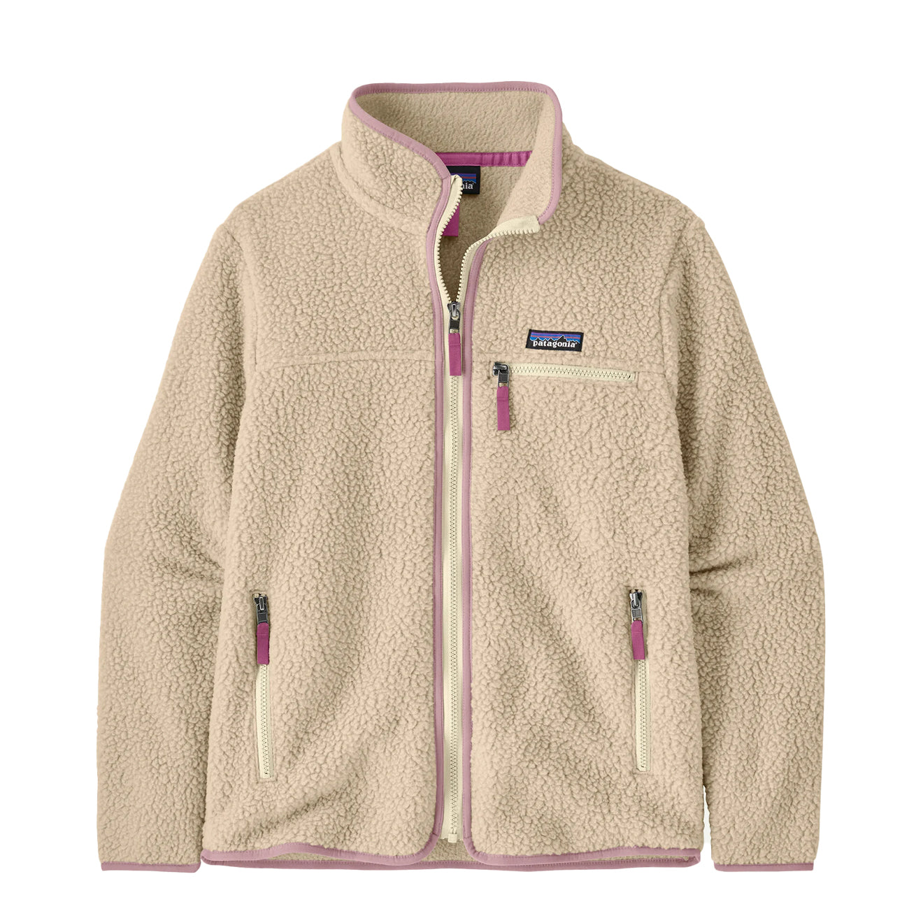 Patagonia Womens Retro Pile Jacket Dark Natural - pam pam 