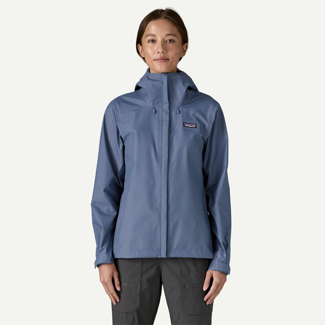 Patagonia Womens Torrentshell 3L Rain Jacket Current Blue - pam pam 