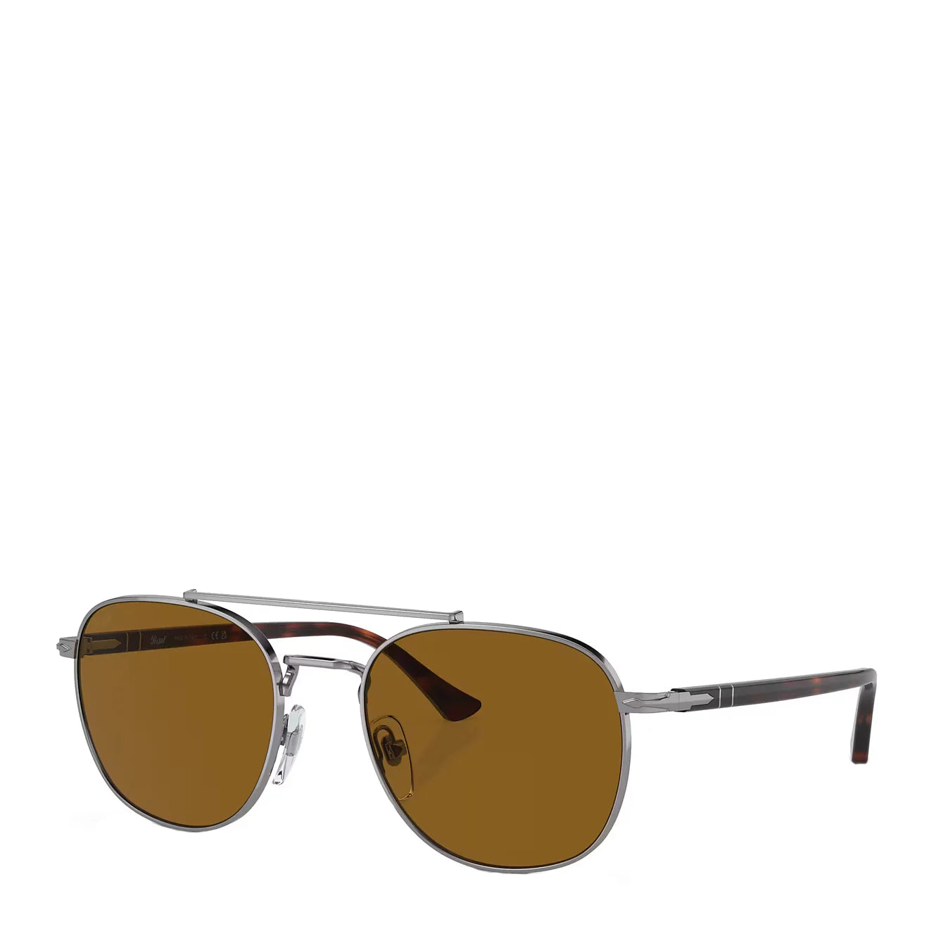 Persol PO1006S Sunglasses Gunmetal / Brown Lens