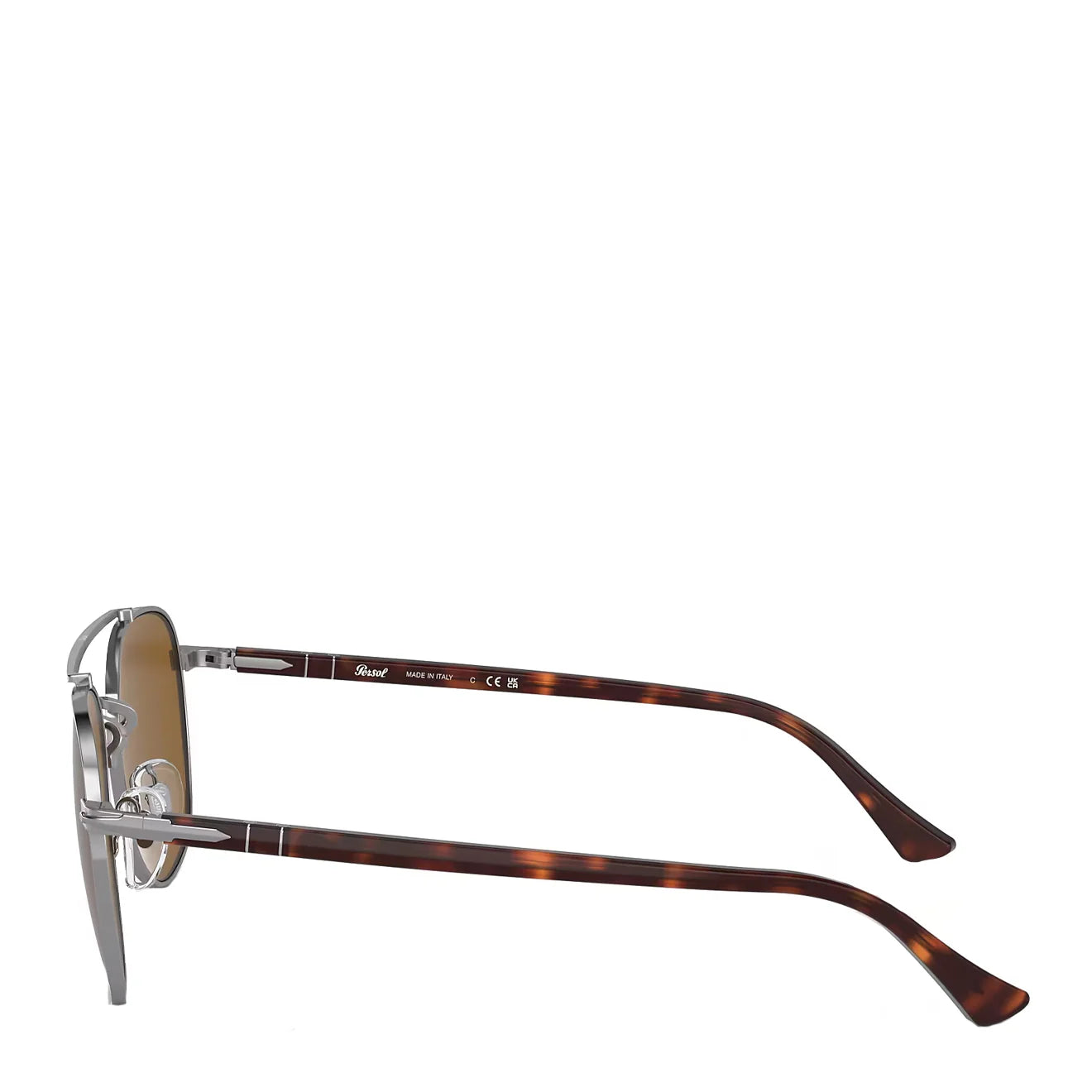 Persol PO1006S Sunglasses Gunmetal / Brown Lens