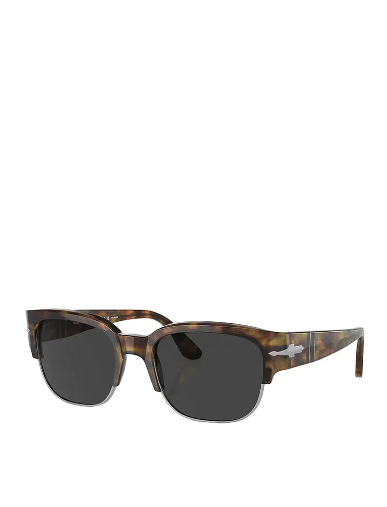 Persol PO3319S 108/48 52 Sunglasses Caffe / Polar Black