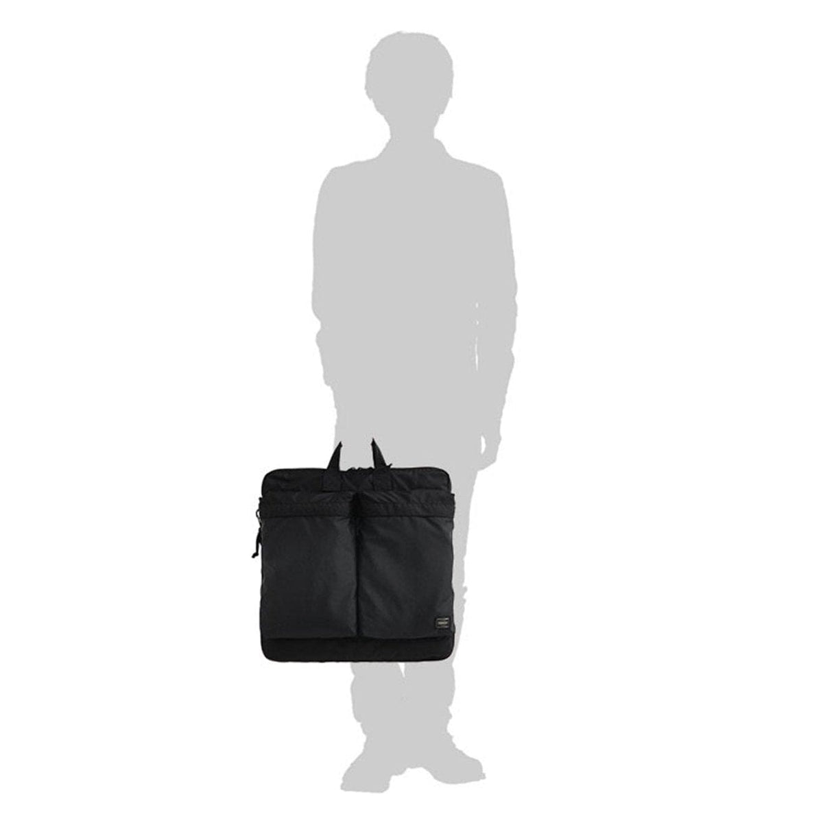 Porter-Yoshida and Co Force 2-Way Helmet Bag Black