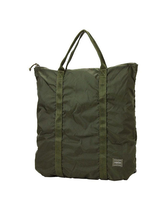 Porter-Yoshida and Co Flex 2-Way Tote Bag Olive Drab Porter-Yoshida and Co