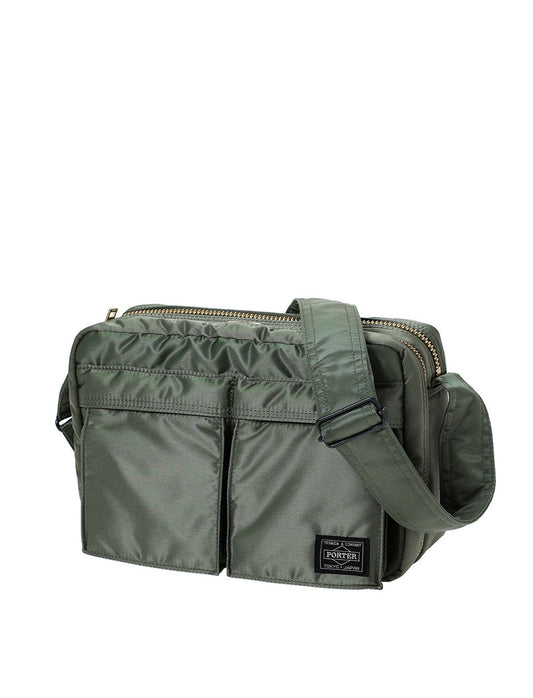 Porter-Yoshida and Co Tanker S Shoulder Bag Sage Green Porter-Yoshida and Co