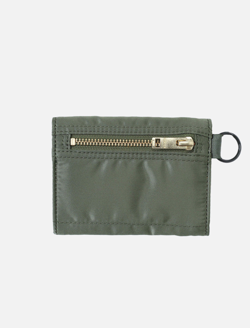 Porter-Yoshida and Co Tanker Wallet 1 Sage Green Porter-Yoshida and Co