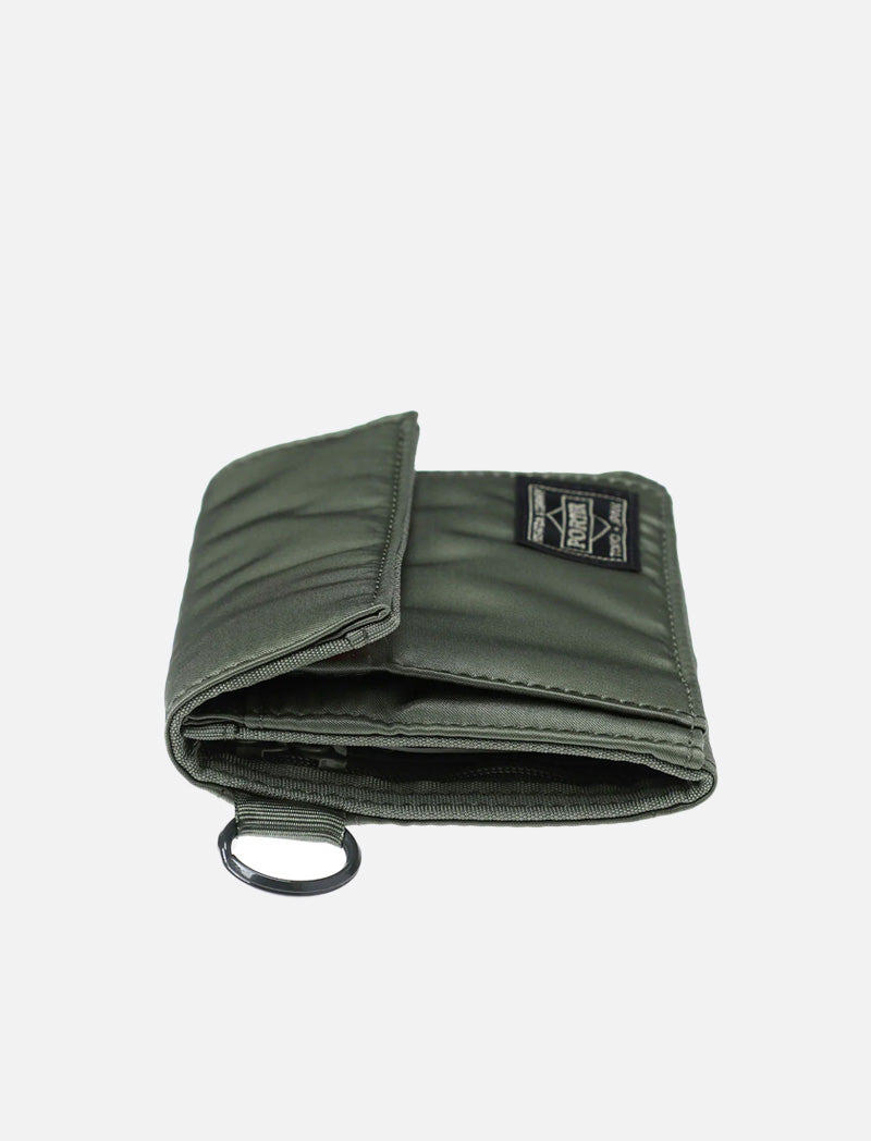 Porter-Yoshida and Co Tanker Wallet 1 Sage Green Porter-Yoshida and Co