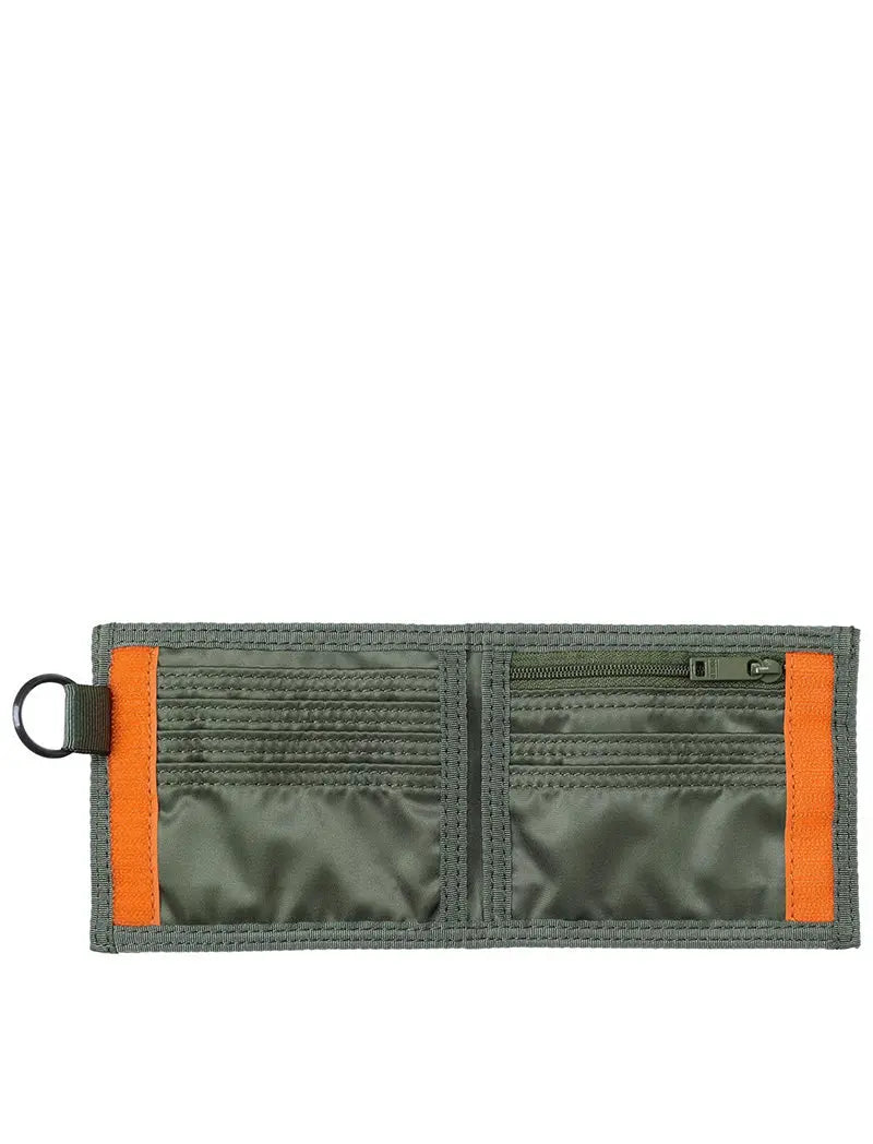 Porter-Yoshida and Co Tanker Wallet Sage Green Porter-Yoshida and Co