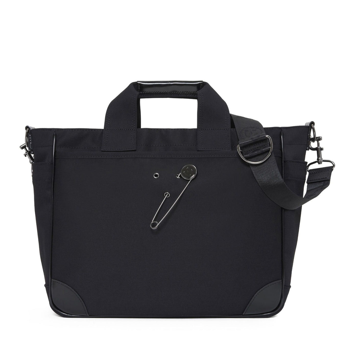 Porter-Yoshida And Co Clan Tote Bag With Quilt Pin Black