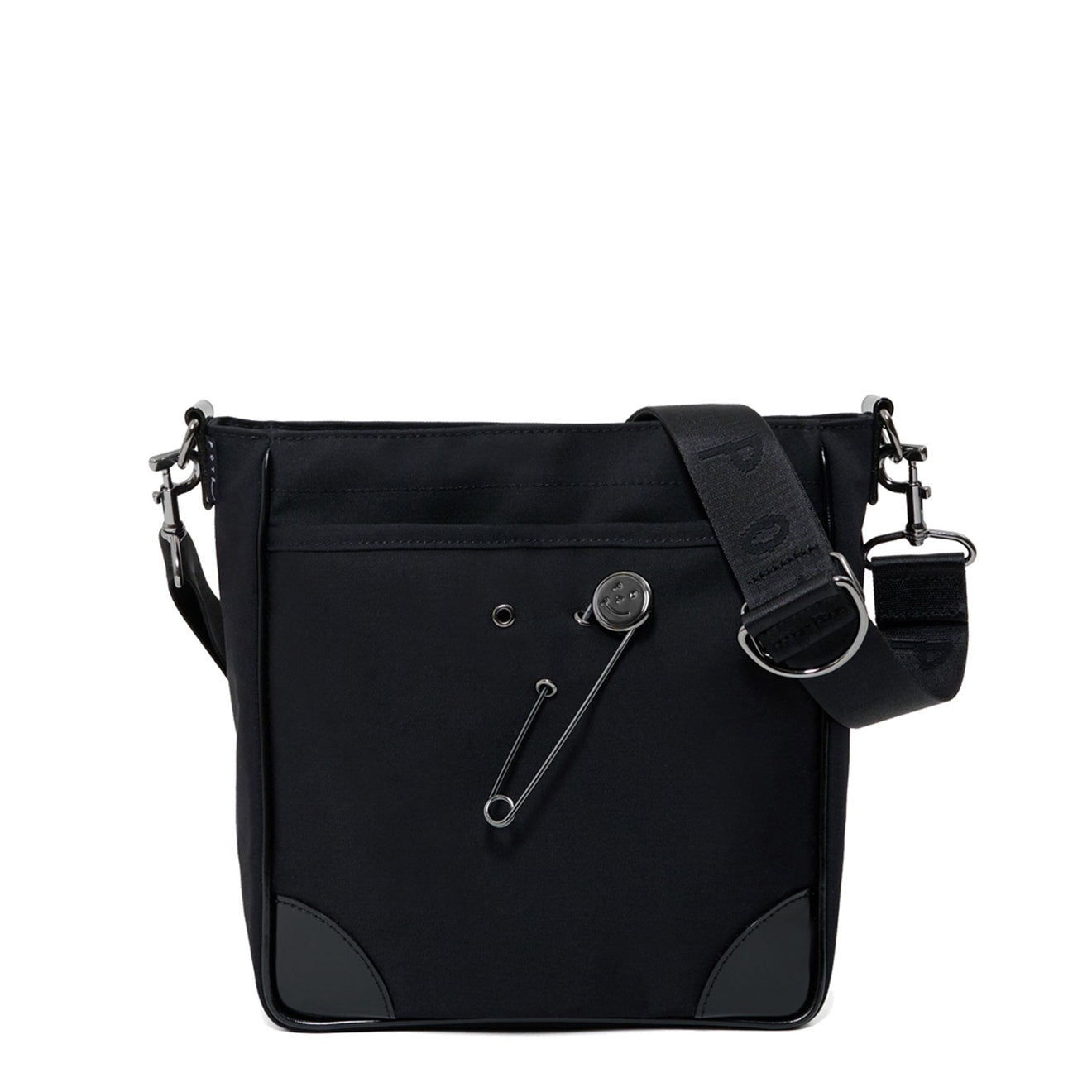 Porter-Yoshida And Co Clan Weekend Bag With Quilt Pin Black