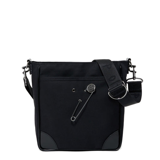 Porter-Yoshida And Co Clan Weekend Bag With Quilt Pin Black