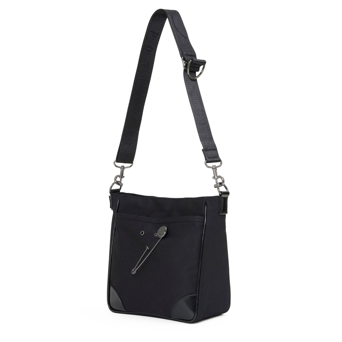 Porter-Yoshida And Co Clan Weekend Bag With Quilt Pin Black