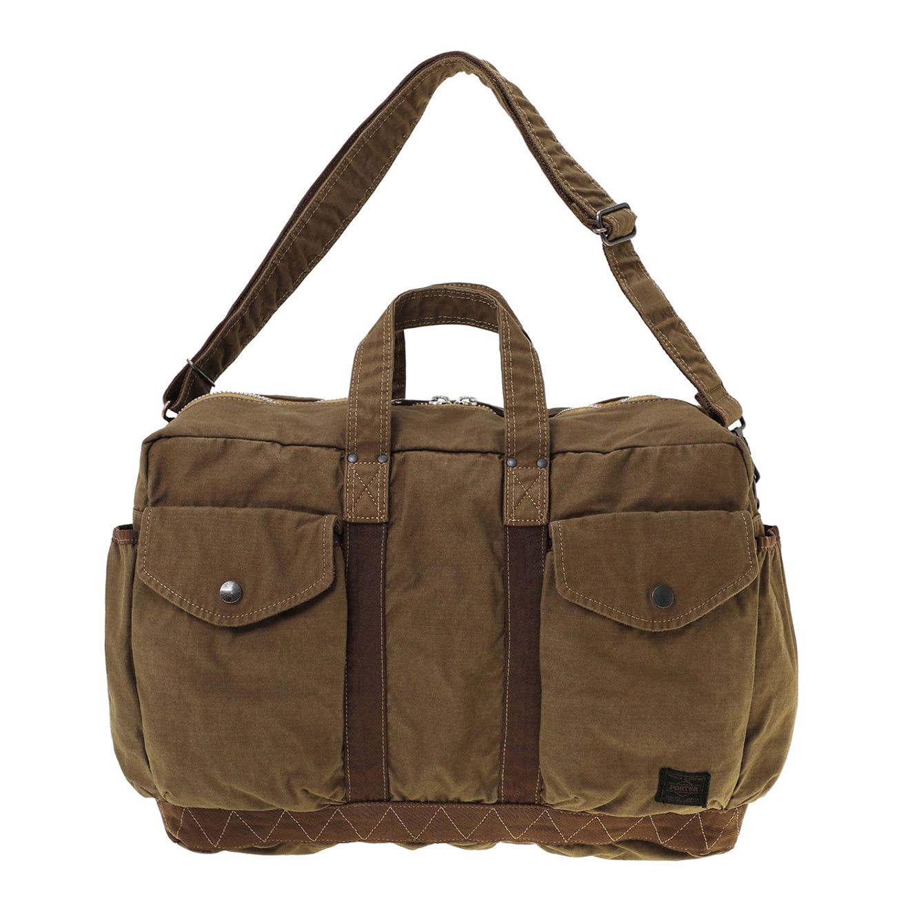Porter-Yoshida And Co Crag 2Way Boston Bag (S) Coyote