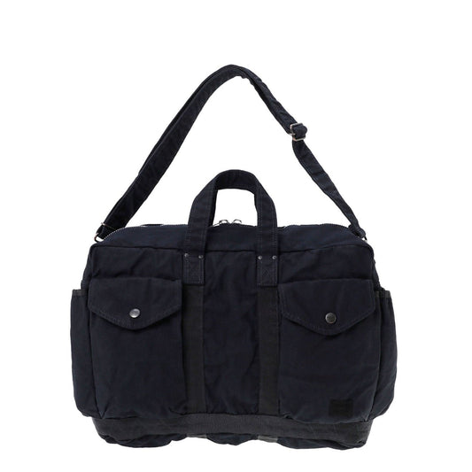 Porter - Yoshida and Co Crag 2 Way Boston Bag S Navy