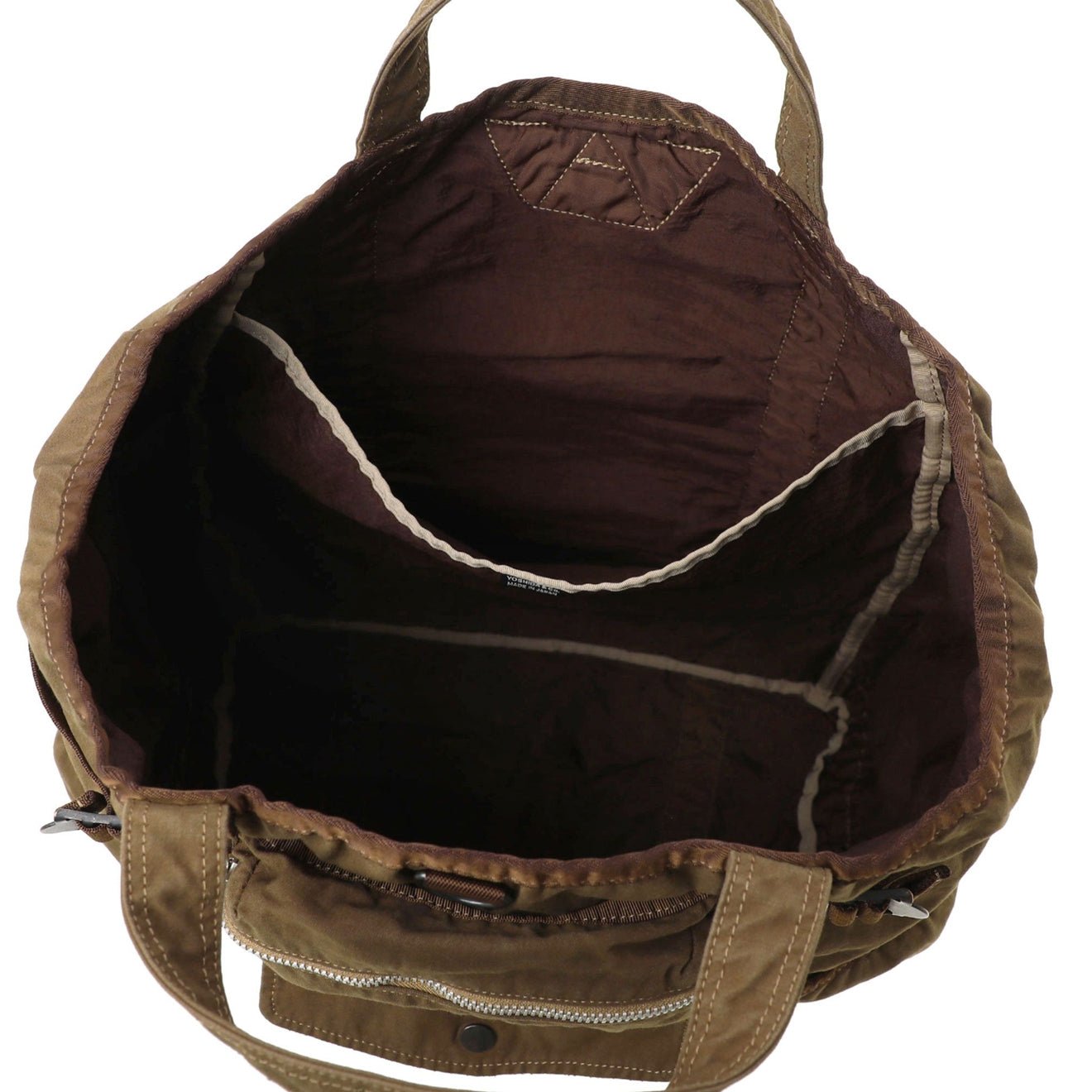Porter - Yoshida and Co Crag 2 Way Rucksack Khaki
