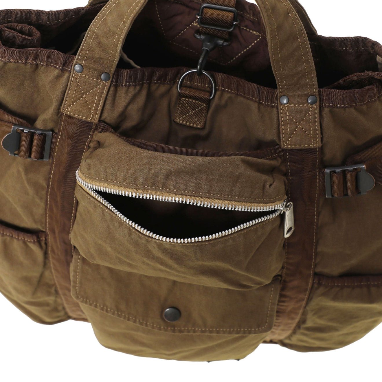Porter - Yoshida and Co Crag 2 Way Rucksack Khaki