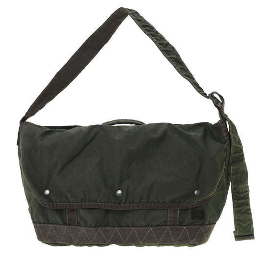 Porter-Yoshida and Co Crag Messenger Bag L Khaki