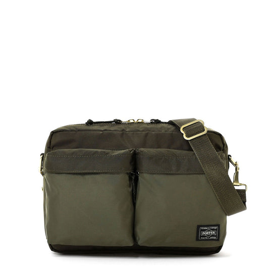 Porter-Yoshida and Co Force Shoulder Bag Small Olive Drab
