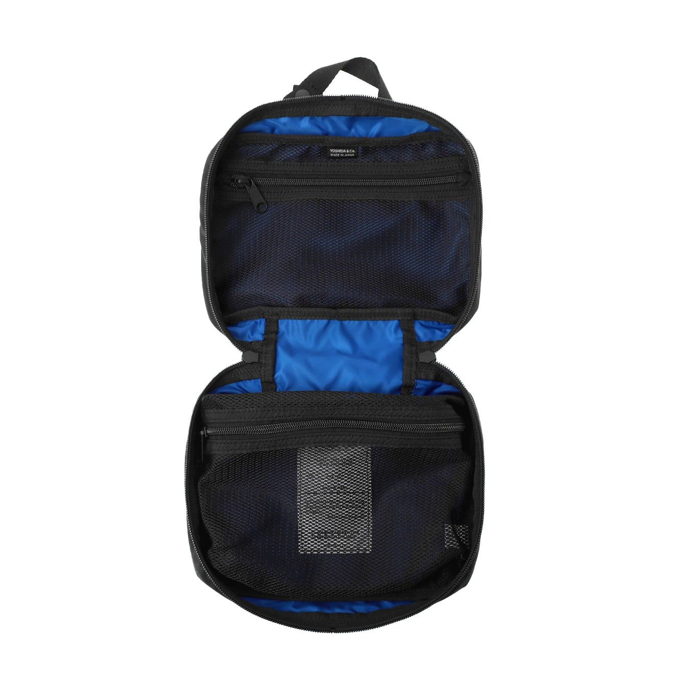 Porter-Yoshida and Co Potr Packs Grooming Pouch & Tray Black | pam pam