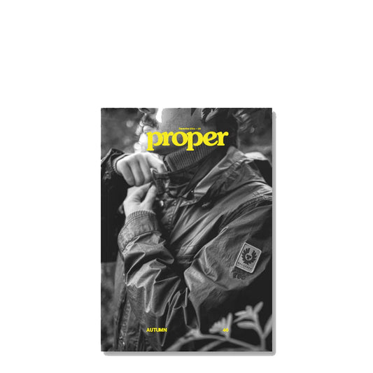 Proper Magazine Issue 46 - Belstaff Cover