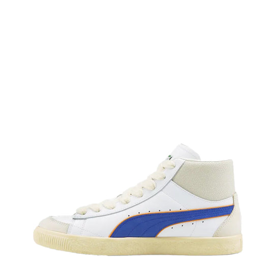 Puma Womens Clyde Mid Bball Rhuigi Trainer Puma White / Royal Sapphire