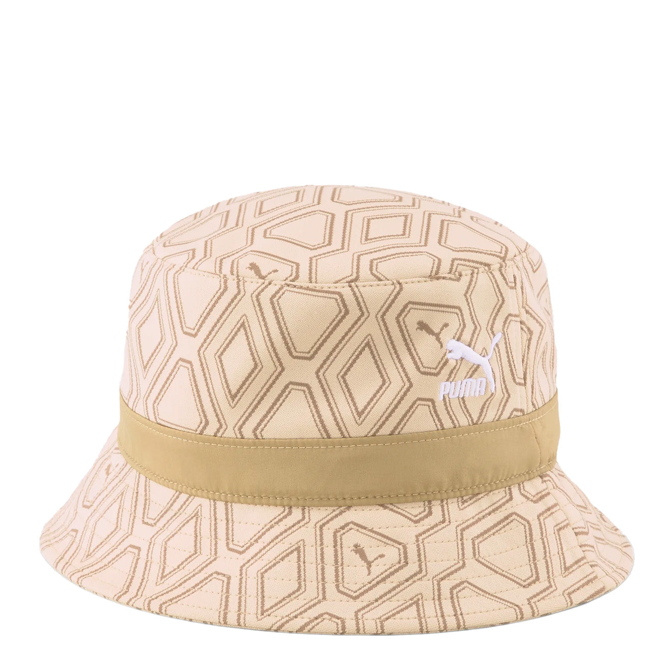 Puma Womens Luxe Sport Bucket Hat Light Sand / Tigers Eye / AOP