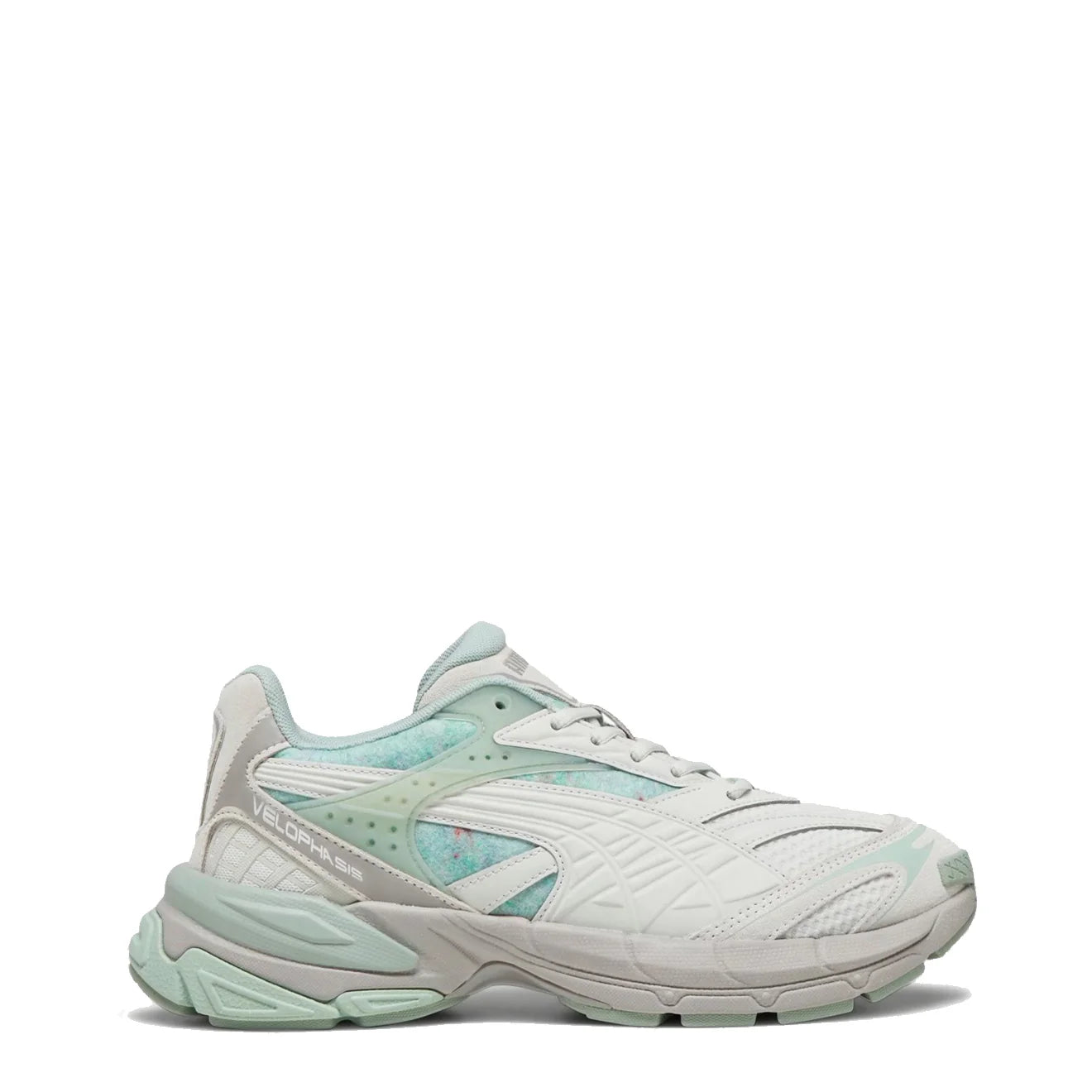 Puma Velophasis Rerooted Trainer Sedate Gray / Green Fog