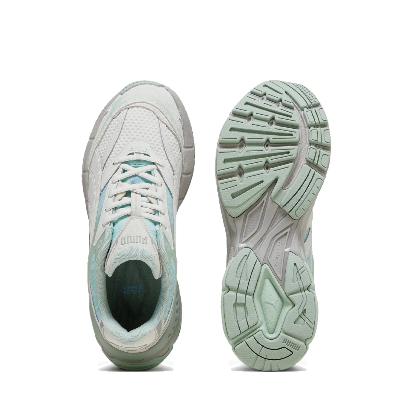 Puma Velophasis Rerooted Trainer Sedate Gray / Green Fog